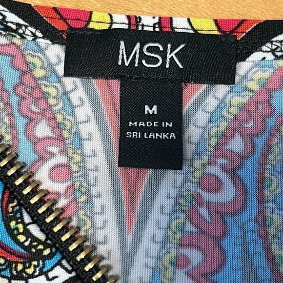 NWT MSK Sleeveless Tank Dress Size Medium - Picture 7 of 8